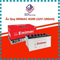 Bình Ắc Quy 12V-100AH, Ắc Quy ENIMAC N100 ( chưa châm axit)