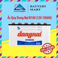 Bình Ắc Quy 12V-100AH, Ắc Quy Dong Nai N100