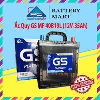 Bình Ắc Quy 12V-35Ah, Ắc Quy Ô Tô GS MF 40B19LRLS - GS MF 40B19L