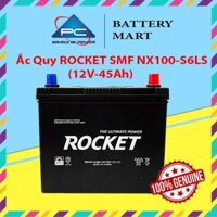 BÌnh Ắc Quy 12V-45Ah, Ắc Quy ROCKET SMF NX100-S6L/LS