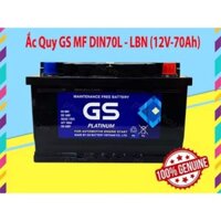 Bình Ắc Quy 12V-70Ah, Ắc Quy Ô Tô GS MF DIN70L-LBN