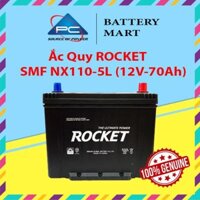 Bình Ắc Quy 12V-70Ah, Ắc Quy ROCKET SMF NX110-5L - NX110-5L
