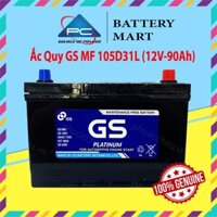 Bình Ắc Quy 12V-90Ah, Ắc Quy Ô Tô GS MF 105D31LR - GS MF 105D31L