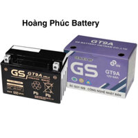 Bình ắc quy 12V GS GT9A, 12V - 9Ah dùng cho Honda Spacy nhập (1998 - 2008), Kawasaki Z300/Z400