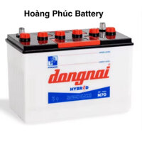 Bình ắc quy 12v hybrid đồng nai N70 | 12V - 70ah