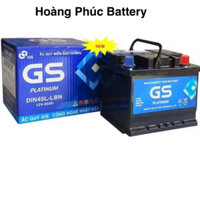 Bình ắc quy 12v khô miễn bảo dưỡng GS DIN45L-LBN (12V, 45AH)