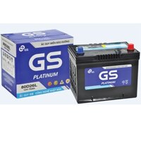Bình ắc quy 12v khô miễn bảo dưỡng GS MF 80D26L (12V, 70AH)