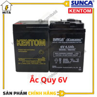 Bình Ắc Quy 6V - Ắc Quy Kentom 6V - Ắc Quy Sunca 6V - MITA