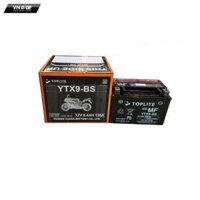 Bình ắc quy (acquy) YUASA TOPLITE YTX9 – BS (12V – 8AH)