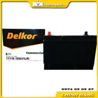 Bình Ắc Quy Delkor 12V 100Ah 1111K Cọc Chì