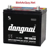 BÌNH ẮC QUY ĐỒNG NAI CMF 50B24R (12V-45AH)