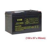 BINH AC QUY DÙNG CHO LOA KÉO XE ĐẠP ĐIỆN 12V-14AH