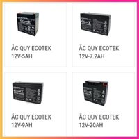 Bình ắc quy ECOTEK chuyên dụng cho Bộ lưu điện UPS, Hàng chính hãng