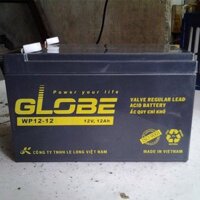Bình ắc quy globe 12V- 12Ah.
