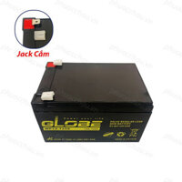 Bình ắc quy Globe WP12-12 12V12AH, dùng cho loa kéo, bình phun thuốc, ups, xe đạp điện