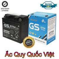 Bình ắc quy GS GT5A 12V-5AH cho Wave, Future, Sirius, Jupiter, Magic,Star, Elegant - Cam kết chính hãng mới 100