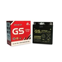 Bình ắc quy GS GT6A 12V 6AH dùng cho xe máy Dream Wave Đời Đầu, Future Đời Đầu, Sirius Xăng Cơ, Jupiter V/R Đời Đầu