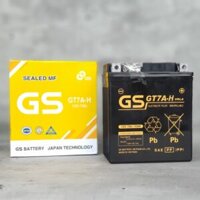 BÌNH ẮC QUY GS GT7A-H CHO XE SH, @, DYLAND, PS, LEAD CŨ