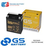 Bình ắc quy GS GT7AH (12V-7AH)