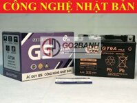 Bình ắc quy GS GT9A Spacy, Attila Victoria từ 2006, Elizabeth, Vespa Lx nhập tới 2012 (12V-9Ah)