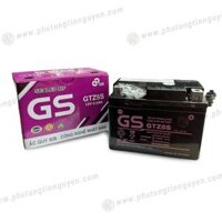Bình ắc quy GS GTZ5S cho xe Air Blade, Click, Wave, Future, Exciter, Axelo, Sirius, Nouvo, Nozza, Acruzo, Grand, janus, Hayate, Viva, Axelo hàng chính hãng
