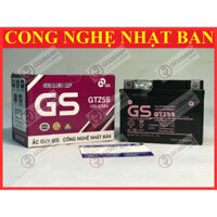 Bình ắc quy GS GTZ5S Airblade110, Vision 2011, Future125, Wave alpha 2006, Wave Rs, Exciter, Sirius Fi (12V-3.5Ah)