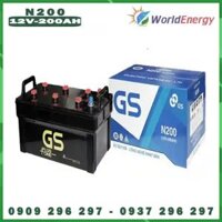 BÌNH ẮC QUY GS N200E (12V-200AH)