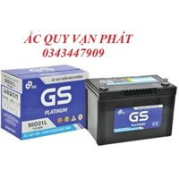 BÌNH ẮC QUY GS Ô TÔ 95D31R/L (12V- 80AH)