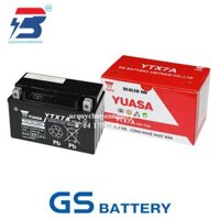 Bình ắc quy  GS YUASA YTX7A (12V-7Ah)