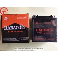 BÌNH ẮC QUY HABACO YT6A -12V-6AH/10  (XE DREAM)