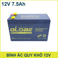 Bình ắc quy khô 12V 7.5Ah Globe chính hãng