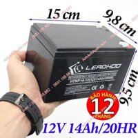 Bình ắc quy khô cho loa kéo 12v 14ah và 20ah , 01 cái