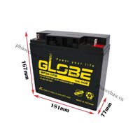 Bình Ắc Quy Khô GLOBE WP20-12IE 12V - 20Ah, ắc quy dùng cho loa kéo, lưu điện