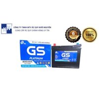 Bình Ắc Quy Khô GS 12V miễn bảo dưỡng GS 80D26L 12V70AH chính hãng uy tín chất lượng.