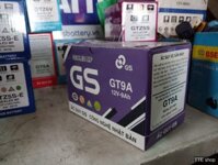 Bình Ắc Quy Khô GS GT9A - 12V-9Ah - ắc quy PIAGGIO, ắc quy SYM