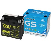 Bình Ắc Quy Khô GS GTZ6V (12V - 5Ah) [bonus]