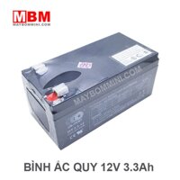 Bình ắc quy khô mini 12V 3.3Ah