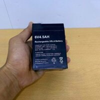 Bình ắc quy khô, pin a xít chì dùng cho quạt năng lượng mặt trời 6v 4500mAh cao cấp (BT23)