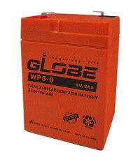 Bình ắc quy kín khí Globe 6v-5AH( WP5-6)
