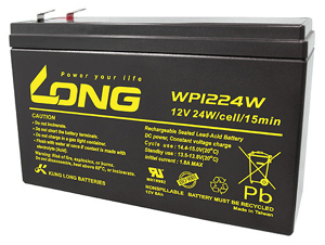 Bình ắc quy kín khí Long 12V-6Ah SLIM (WP1224W)