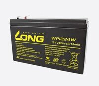 Bình ắc quy kín khí Long 12V-6Ah SLIM WP1224W