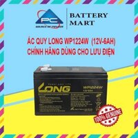 Bình ắc quy Long 12V-6Ah WP1224W dùng cho ups, lưu điện cửa cuốn, lưu điện máy tính, loa kéo