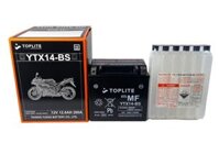 Bình ắc quy Mô tô Yuasa 12V-12AH | Mã Toplite YTX14-BS