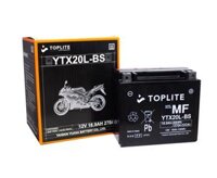 Bình ắc quy Mô tô Yuasa 12V-18AH | Mã Toplite YTX20L-BS