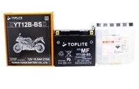 Bình ắc quy Mô tô Yuasa 12V-10AH | Mã Toplite YT12B-BS