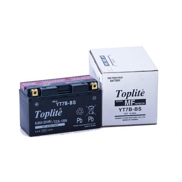 Bình ắc quy Motor Toplite YT7B-BS