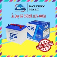 Bình Ắc Quy Nước 12V-60Ah, Ắc Quy Ô Tô GS 55D23L