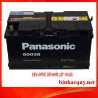 Bình ắc quy Panasonic DIN 60038 (12V 100AH)