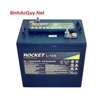 Bình ắc quy Rocket L105 6V-225AH xe gotf