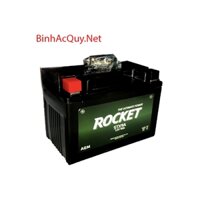 Bình ắc quy Rocket STX9A 12V-9Ah cho xe attila, Vespa, Moto